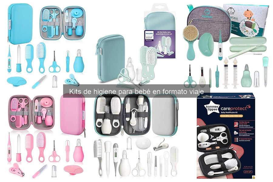 Mejores kits de higiene para bebé en formato viaje 2023