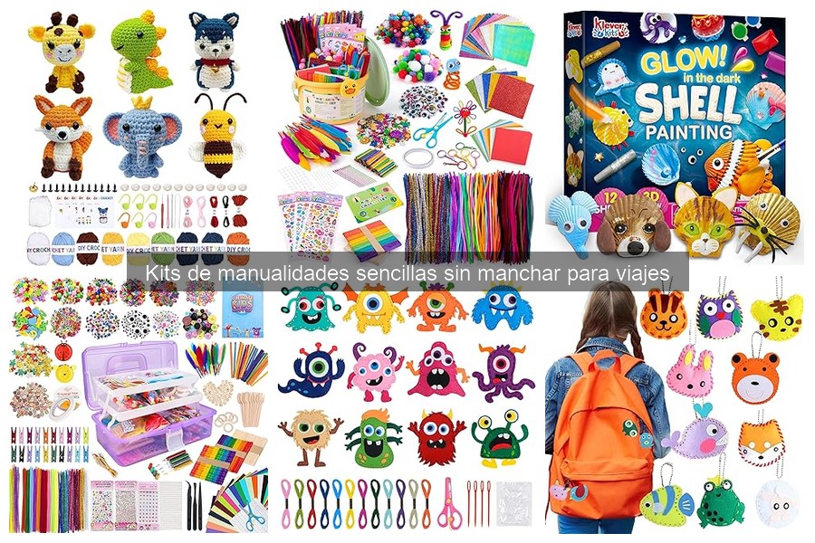 Mejores kits de manualidades para llevar de viaje