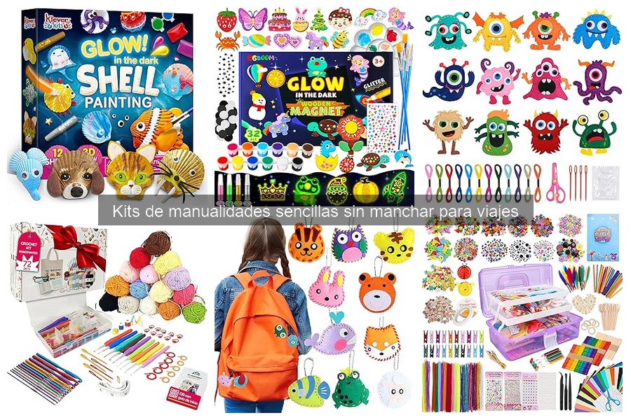 Mejores kits de manualidades sin manchar por precio