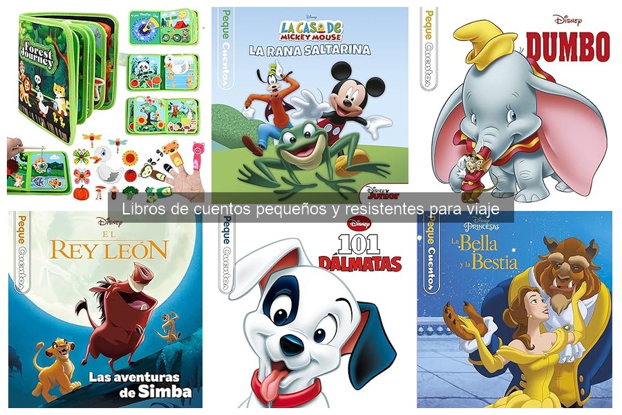 Mejores Libros de Cuentos Resistentes para Viajar con Niños