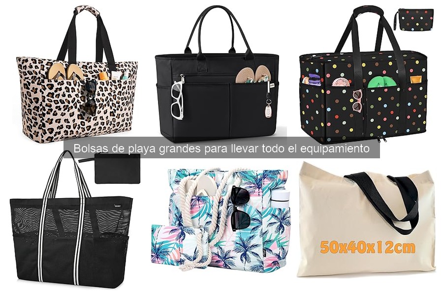 Mejores marcas de bolsas de playa grandes para familias