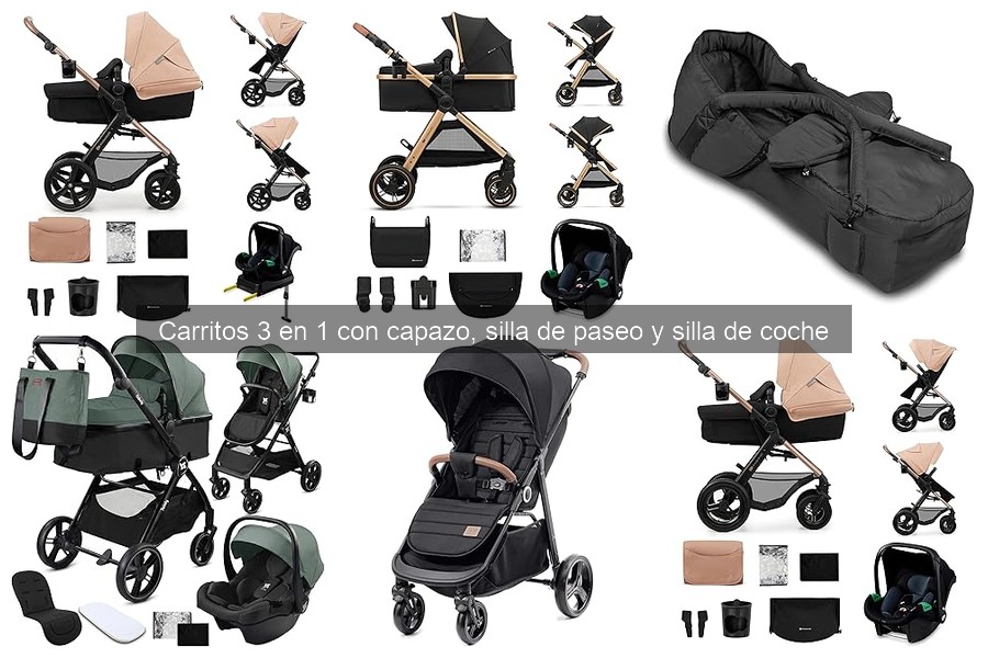 Mejores marcas de carritos 3 en 1 para bebés en 2023