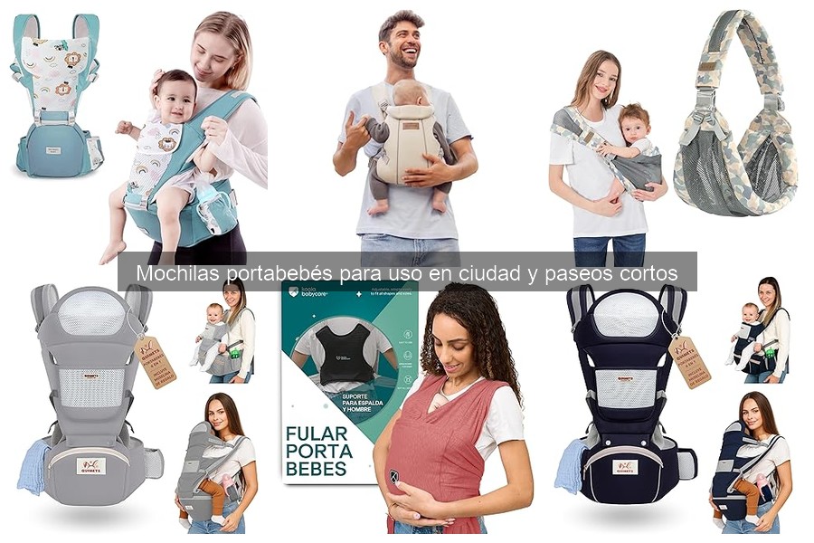 Mejores marcas de mochilas portabebés para la ciudad