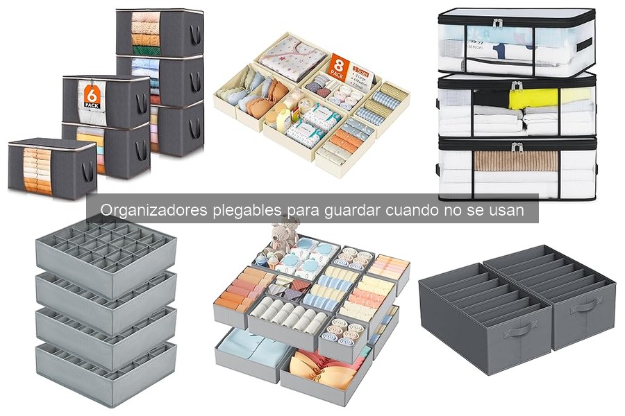 Mejores marcas de organizadores plegables para familias