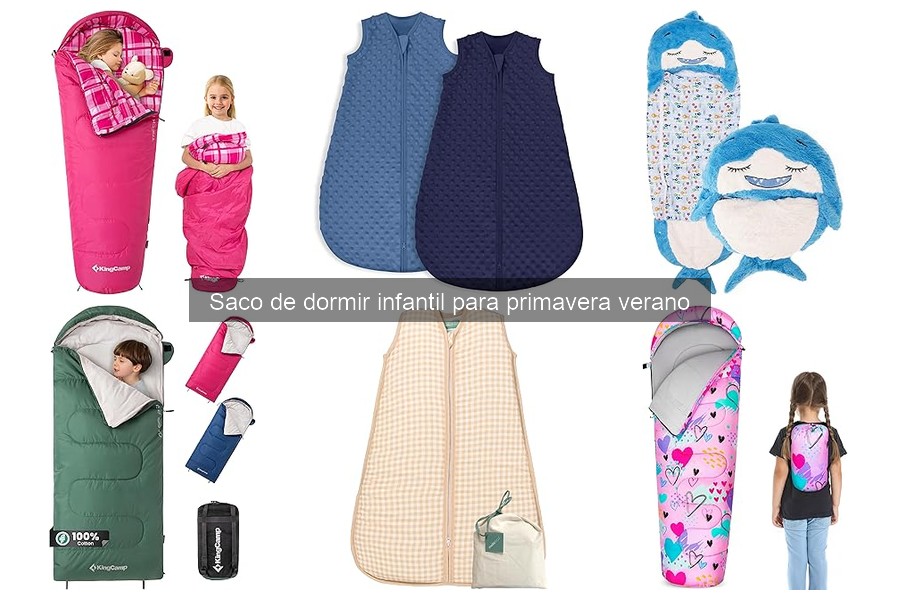 Mejores materiales para sacos de dormir infantiles en verano