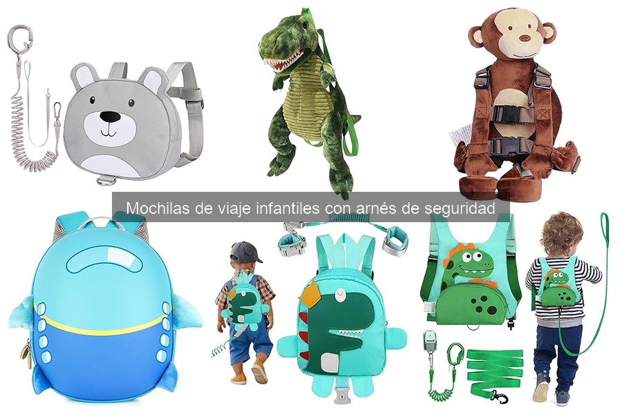 Mejores mochilas de viaje infantiles con arnés para la playa