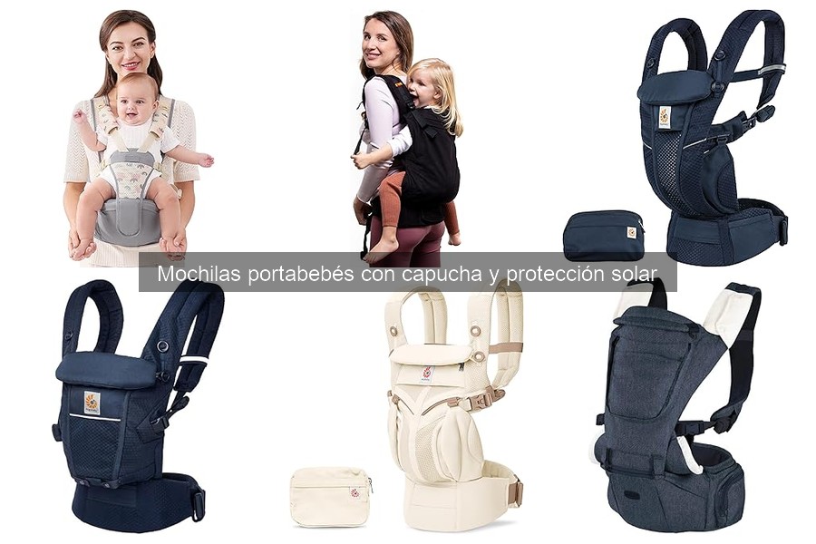 Mejores mochilas portabebés con protección solar para actividades