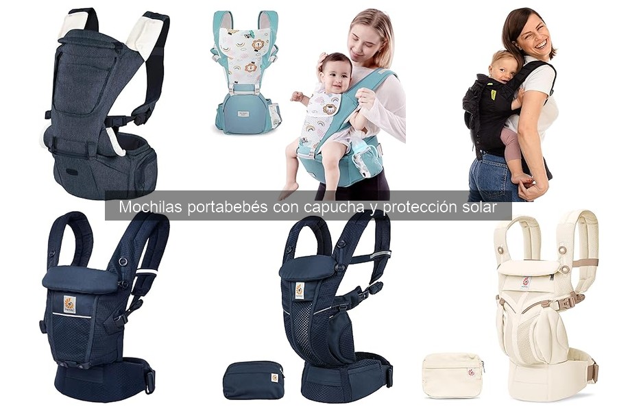 Mejores mochilas portabebés con protección solar para el verano