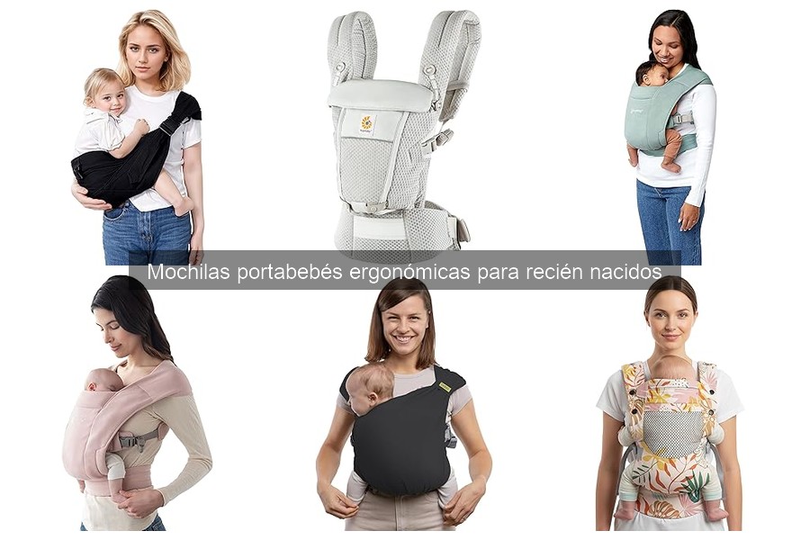 Mejores mochilas portabebés ergonómicas para recién nacidos