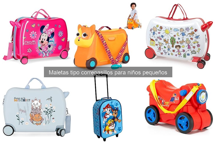 Mejores ofertas de maletas correpasillos para niños en Amazon