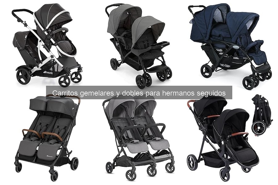 Mejores ofertas en carritos gemelares y descuentos