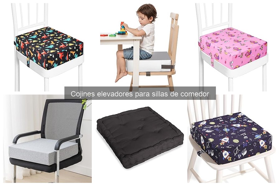 Mejores ofertas en cojines elevadores para sillas de comedor
