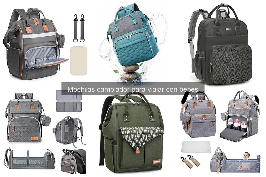 Mejores ofertas y dónde comprar mochilas cambiador para bebés