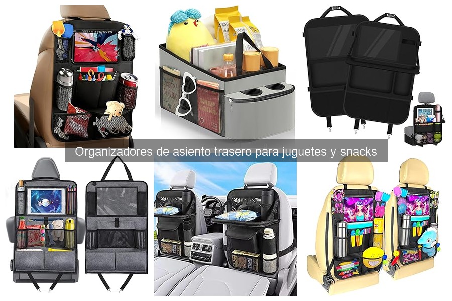 Mejores organizadores de asiento trasero para niños en 2023