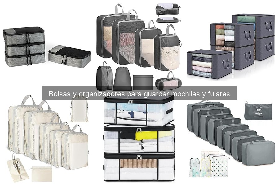 Mejores organizadores para mochilas infantiles: comparativa