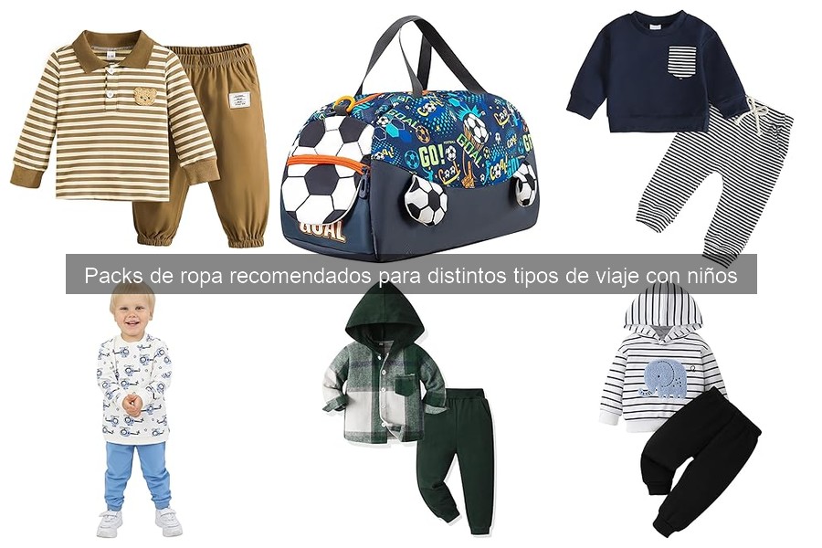 Mejores Packs de Ropa para Acampar con Niños