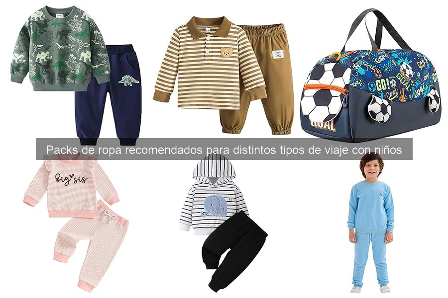 Mejores packs de ropa para invierno con niños 2023