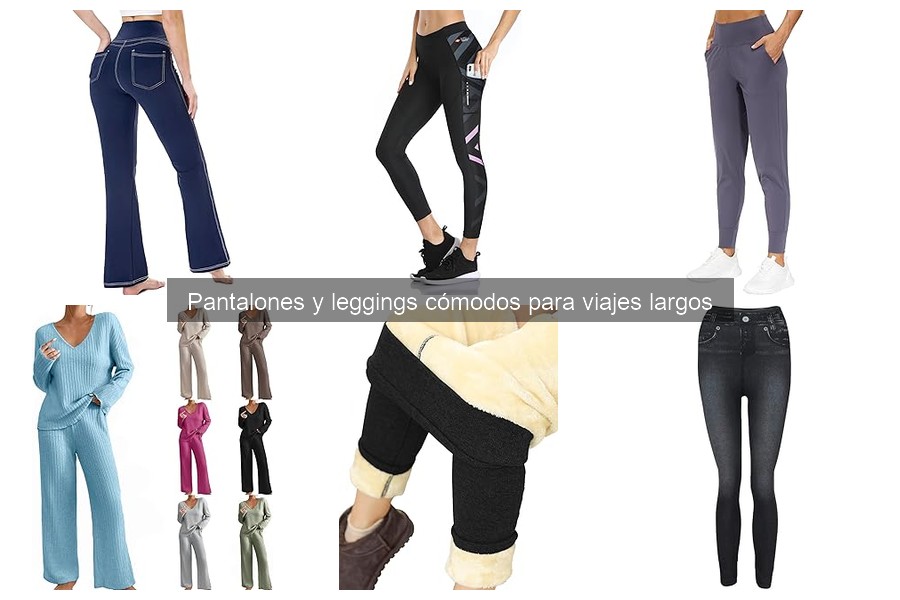 Mejores pantalones y leggings para viajar con bebés