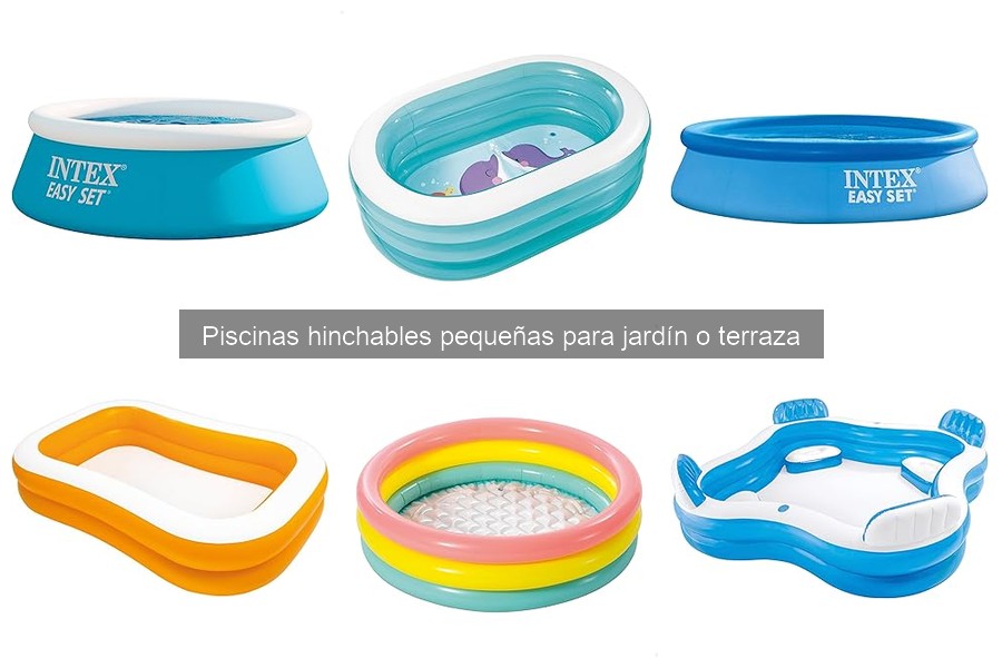 Mejores piscinas hinchables pequeñas: opiniones y análisis