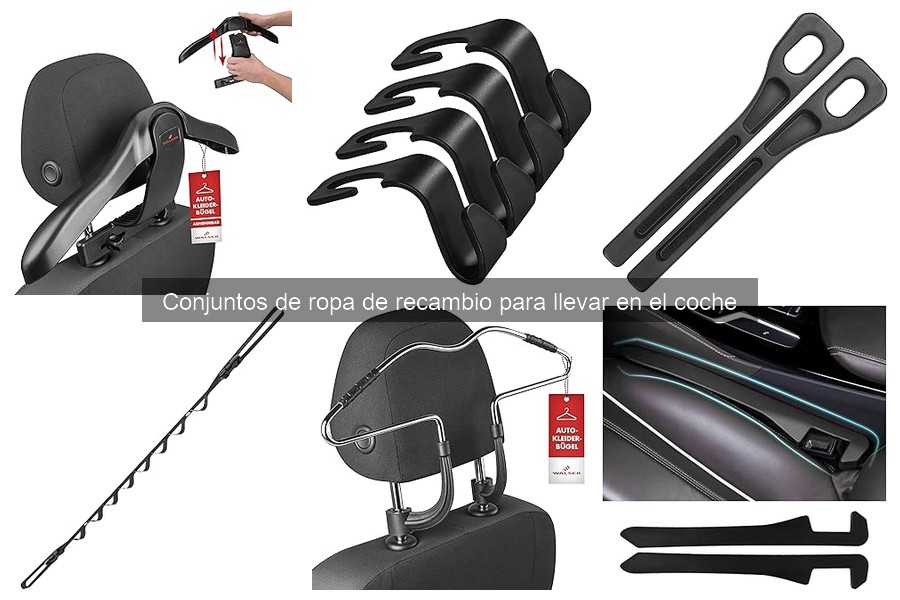 Mejores prácticas para organizar la ropa de recambio en el coche