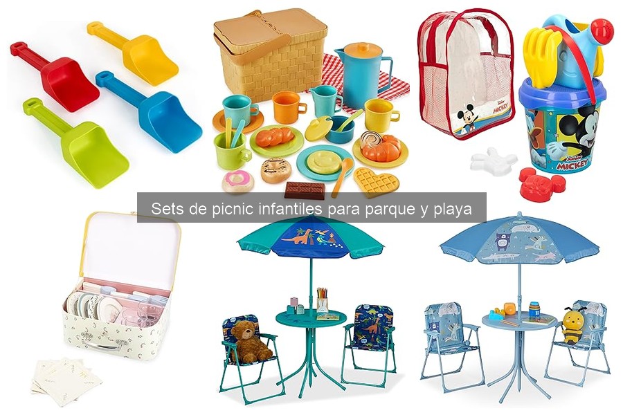 Mejores precios de sets de picnic infantiles en Amazon