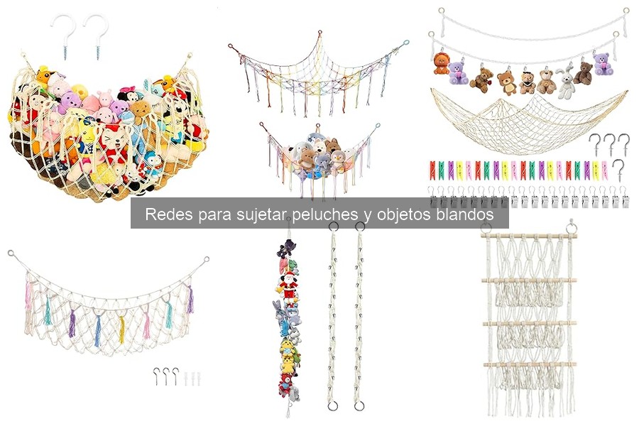 Mejores redes para sujetar peluches en viajes y comparativa