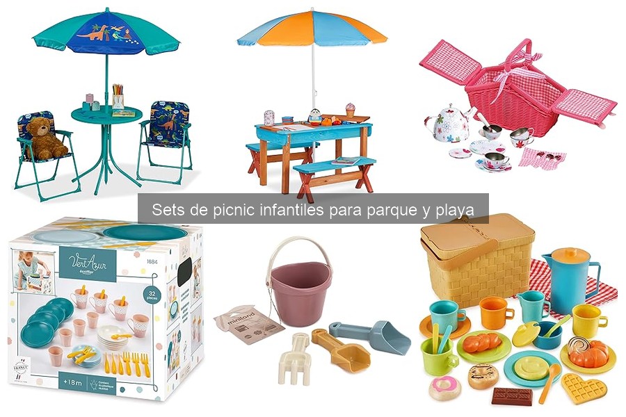Mejores sets de picnic infantiles para la playa en 2023