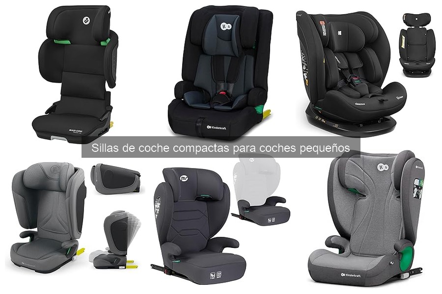 Mejores sillas de coche compactas para coches pequeños