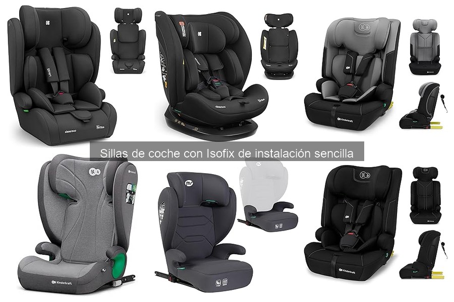 Mejores sillas de coche con Isofix para bebés en 2023