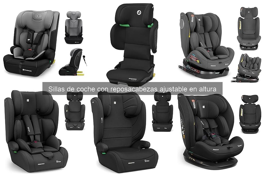 Mejores sillas de coche con reposacabezas ajustable para bebés