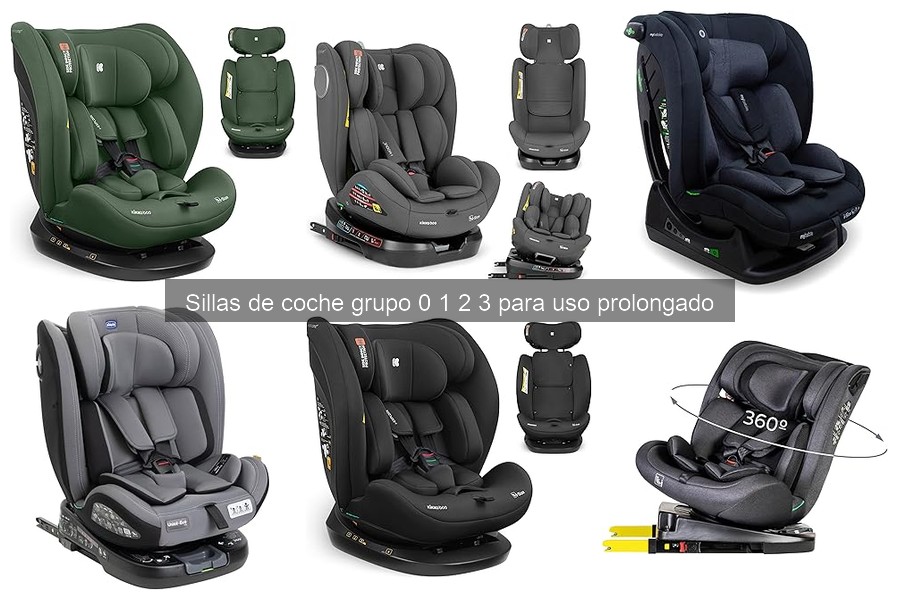 Mejores sillas de coche grupo 0 1 2 3 según padres