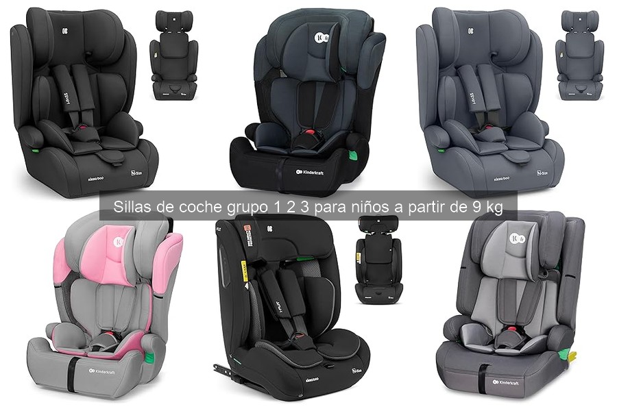 Mejores sillas de coche grupo 1 2 3: comparativa 2023