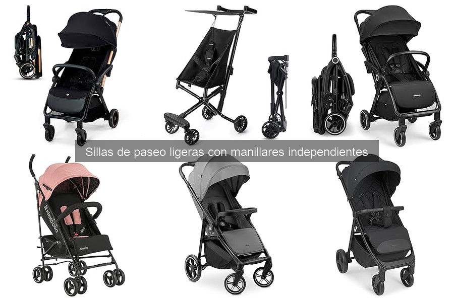 Mejores sillas de paseo ligeras con manillares independientes