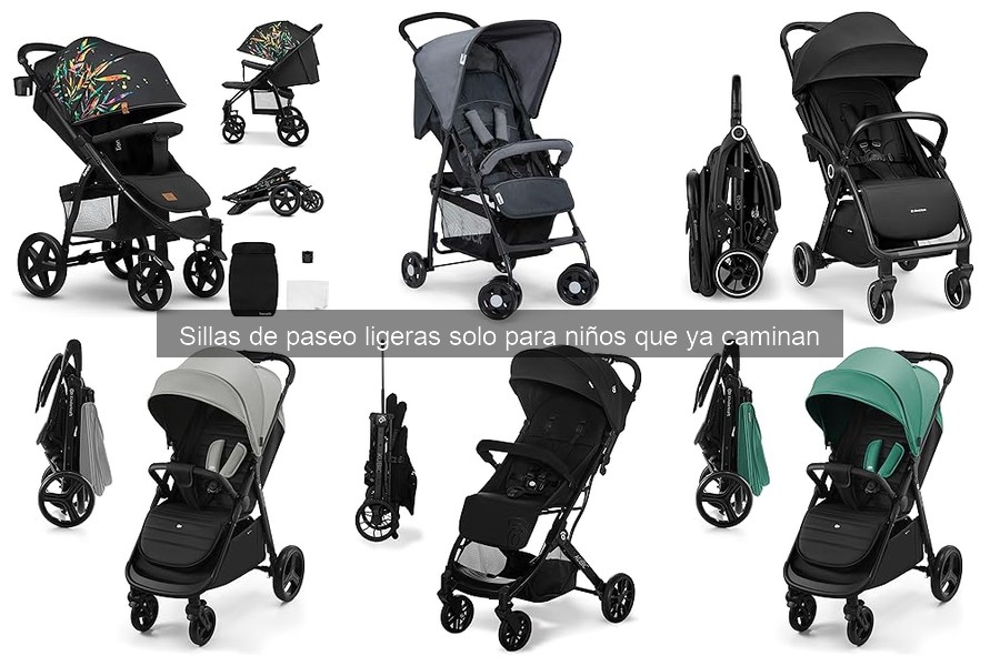 Mejores sillas de paseo ligeras para niños que caminan