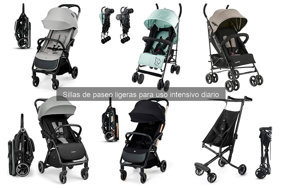 Mejores sillas de paseo ligeras para viajar con bebés