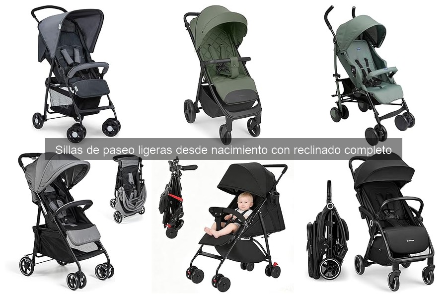 Mejores sillas de paseo ligeras para viajar con tu bebé