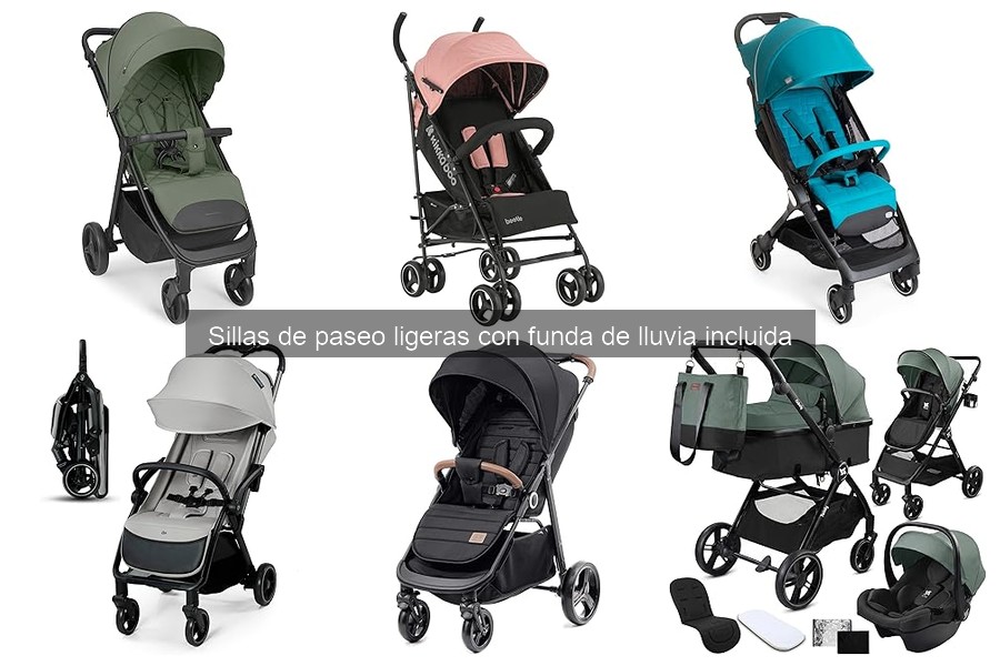 Mejores sillas de paseo ligeras recomendadas por expertos
