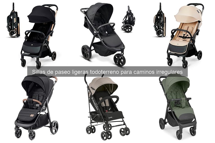 Mejores sillas de paseo ligeras todoterreno para bebés
