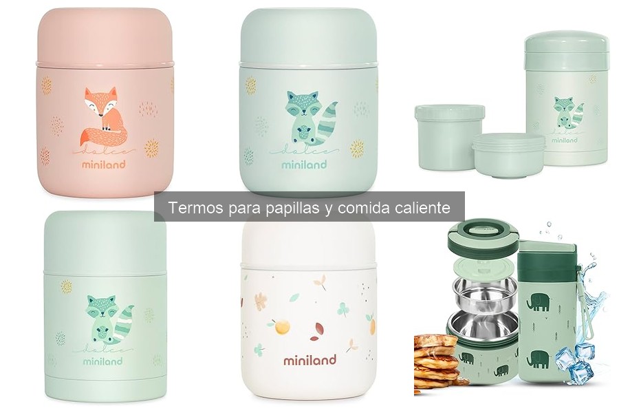 Mejores termos para conservar comida caliente para bebés