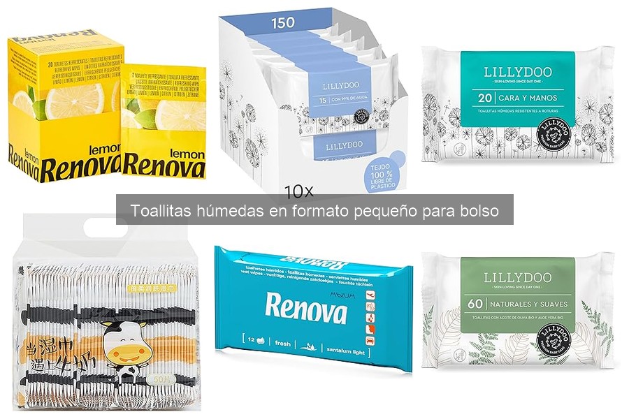 Mejores Toallitas Húmedas Pequeñas para Llevar en el Bolso