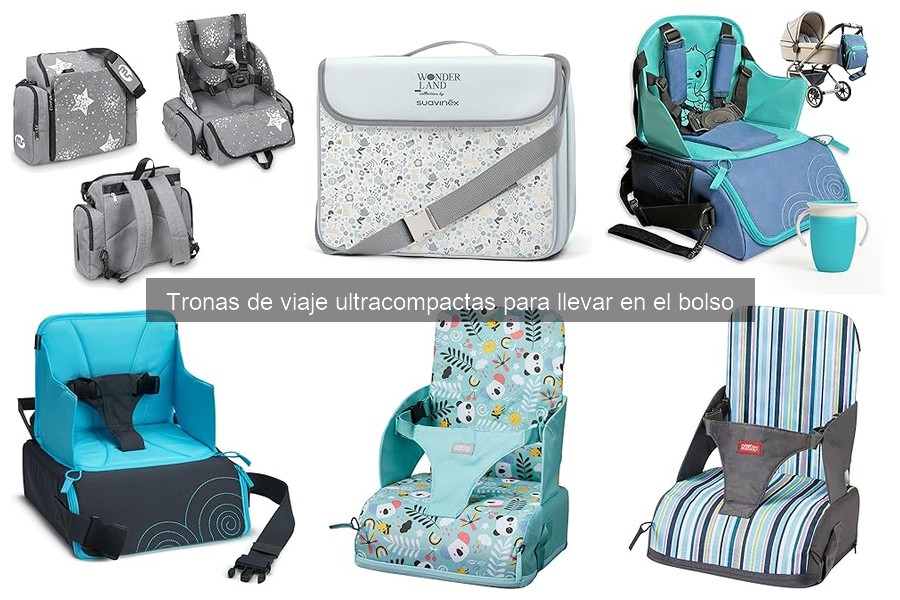 Mejores tronas de viaje ultracompactas para familias
