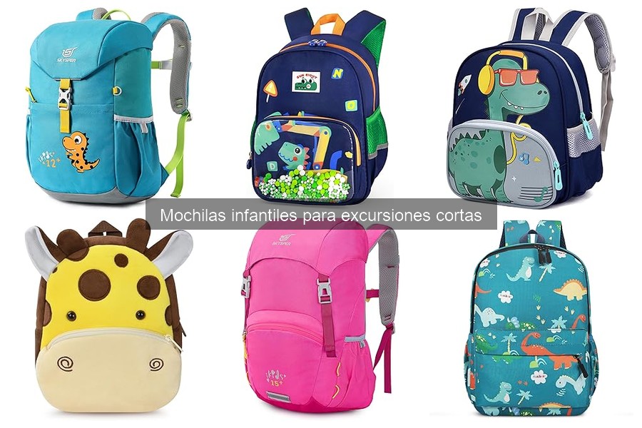 Mochilas infantiles para excursiones con carga adicional