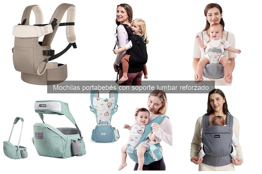 Mochilas portabebés con soporte lumbar: ¿valen la pena?