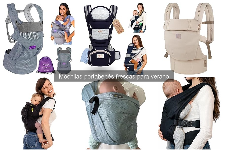 Mochilas Portabebés Frescas para Verano: Características Clave