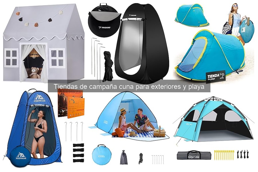 Normas de seguridad para usar tiendas de campaña cuna