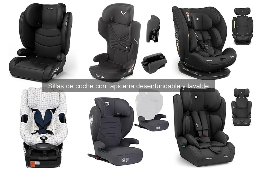 Normativas de seguridad para sillas de coche desenfundables