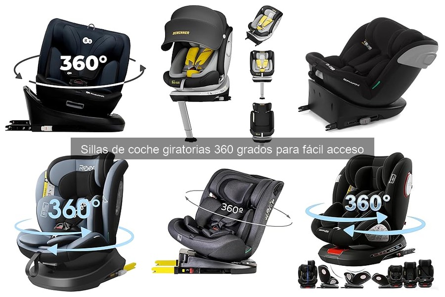 Ofertas en Sillas de Coche Giratorias 360 Grados para Bebés