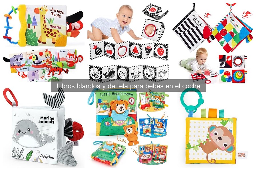 Ofertas y precios en libros blandos para bebés en el coche