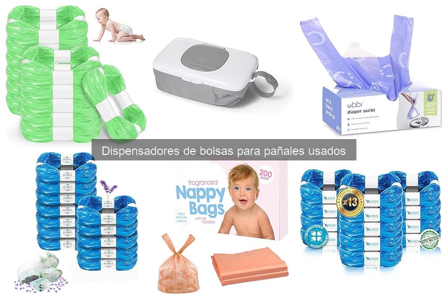 Opiniones de dispensadores de bolsas para pañales usados