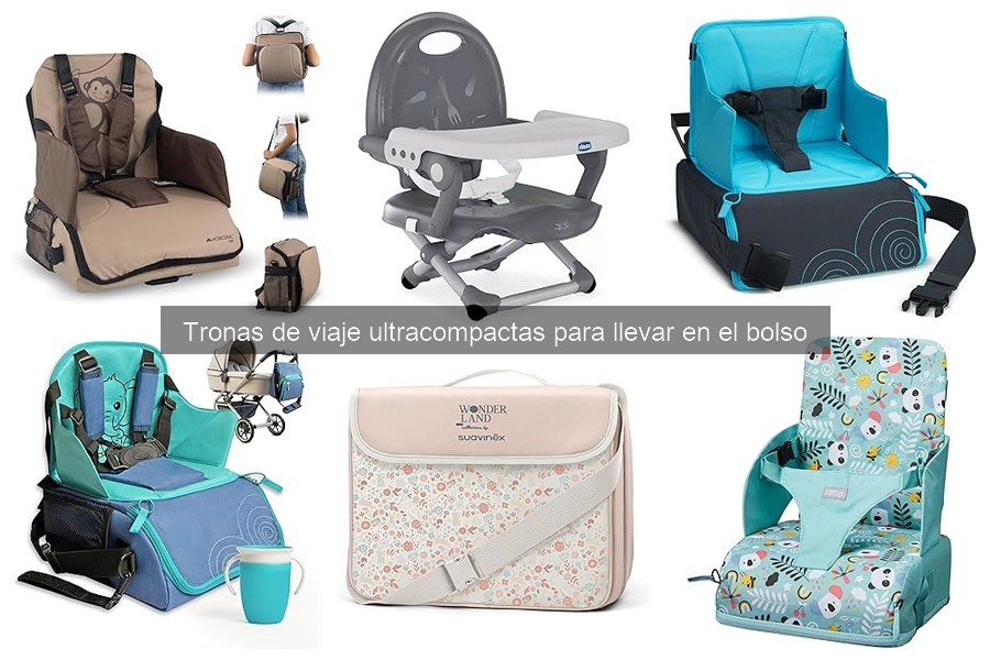 Opiniones de expertos sobre tronas de viaje ultracompactas